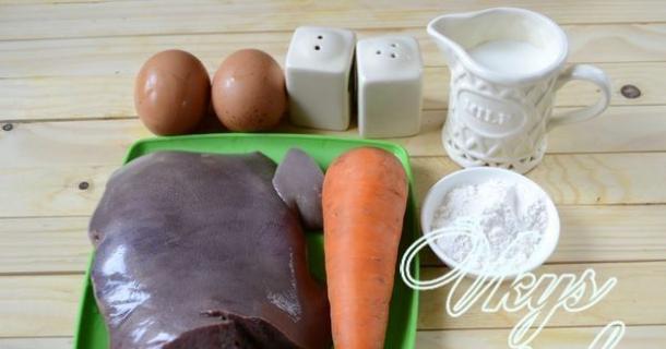 Суфле из куриной печени в духовке для ребенка без молока